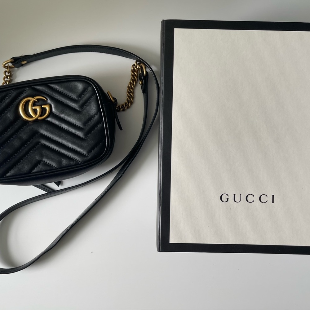 Gucci GG Marmont matelassé mini bag - Picture 3 of 10